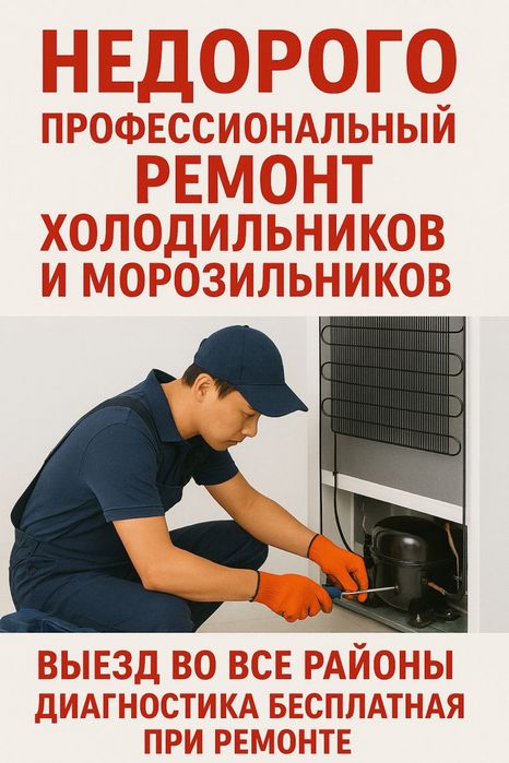 Ремонт холодильников и морозильников люьой марки