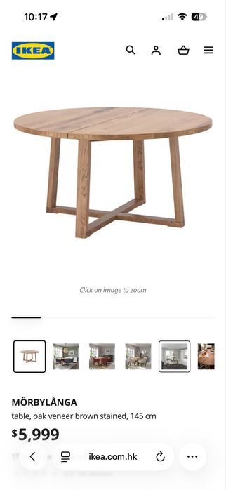 Masă Ikea Morbylånga