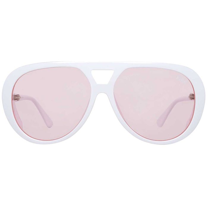%ПРОМО% VICTORIA'S SECRET – Дамски слънчеви очила WHITE & PINK Aviator
