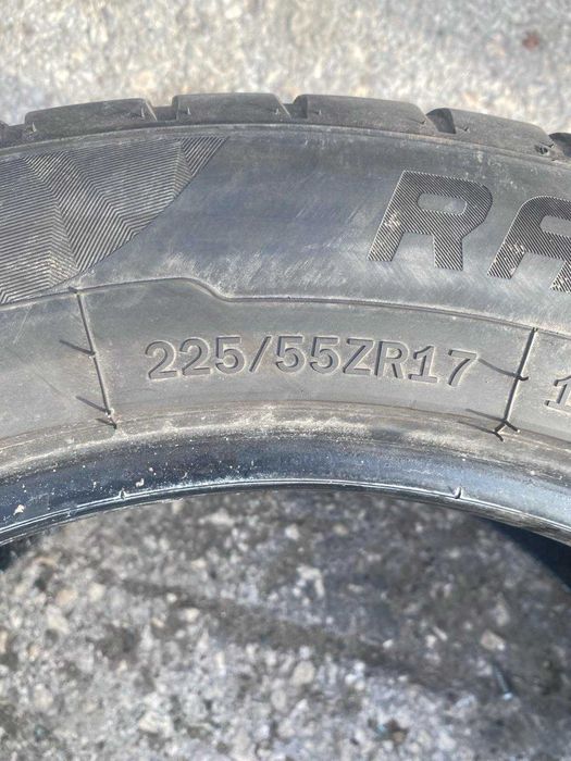 2 броя Летни Гуми Powertrac 225/55 R17 DOT 1422 ном 105