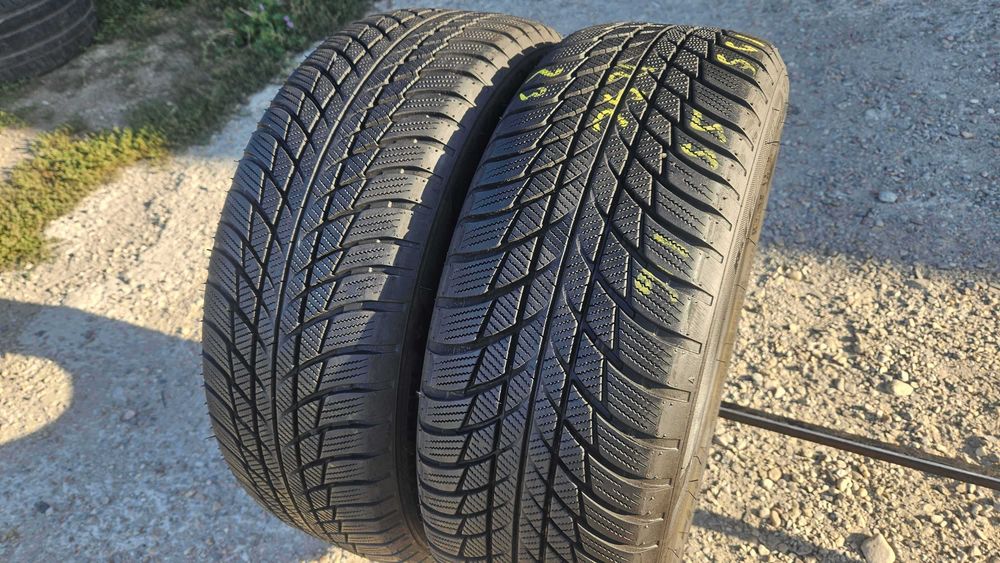 195/55 R16 • Iarna • Bridgestone Blizzak LM001 (BMW original) 87H Runflat | 2 buc | DOT 2023 | Pret/buc