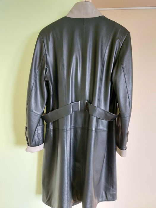 Манто от естесвена кожа