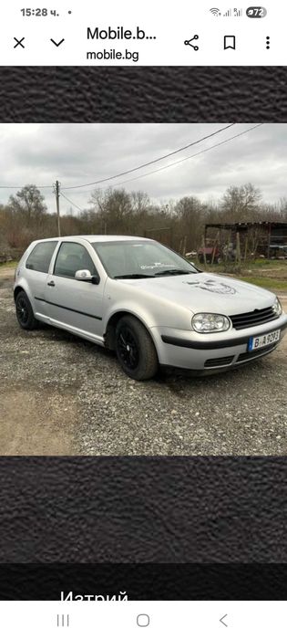 VW golf 1.6 sr 74kw бензин