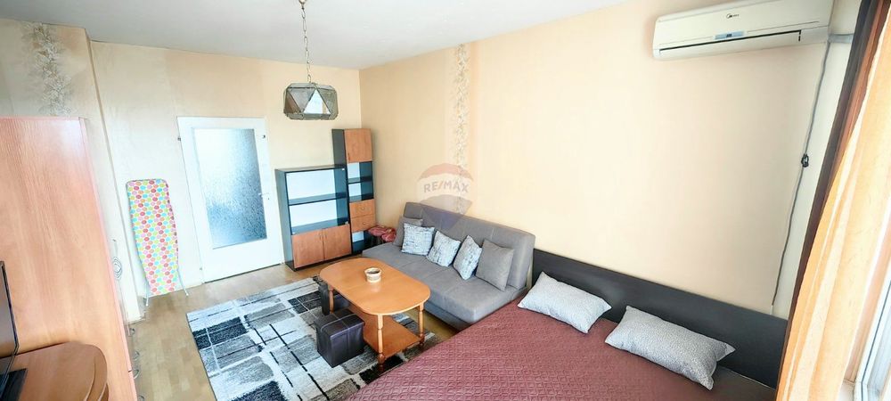 Обзаведена панелна гарсониера под наем, кв."Възраждане", гр.Варна, ЙГ