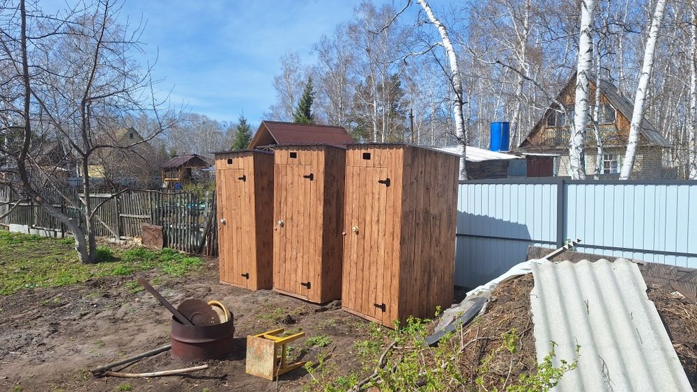 Туалет улечный дачный