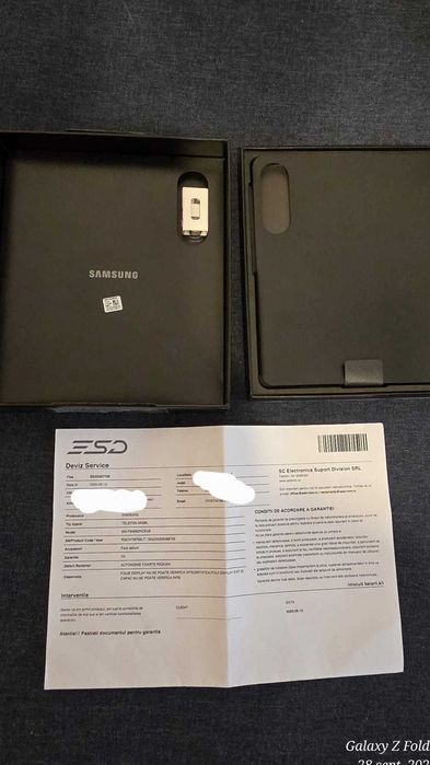 Vand Samsung Galaxy Fold 5 512 gb