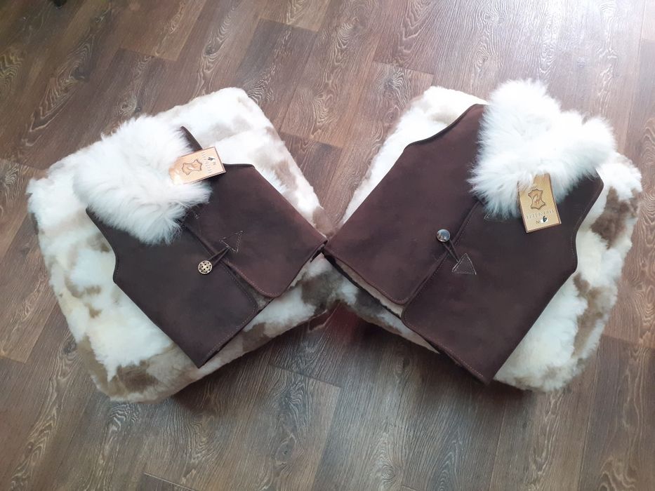 Елек от естествена кожа