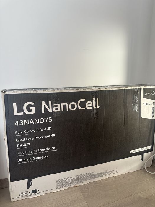 LG NanoCell 4k UHD Smart TV 108 cm