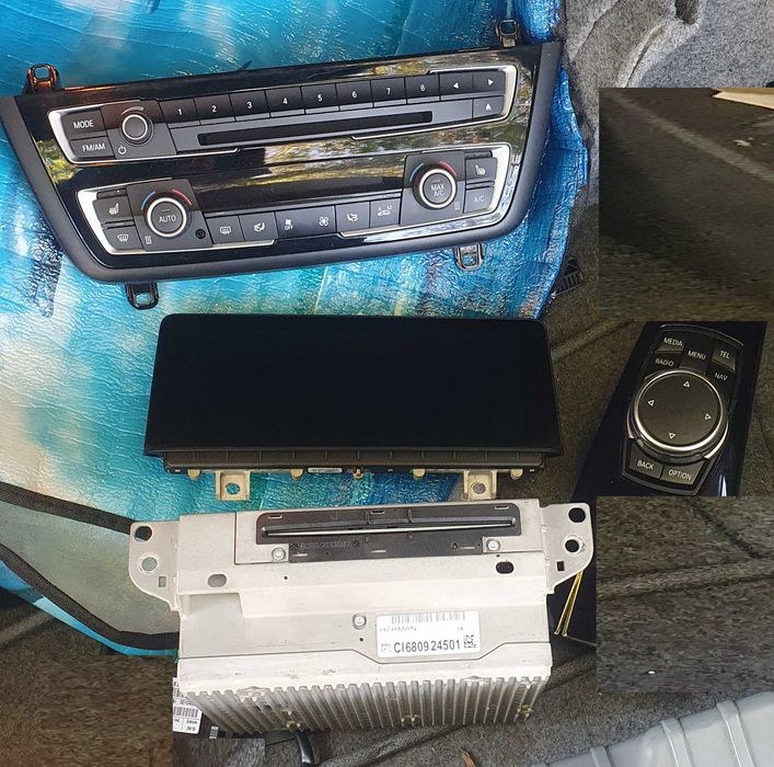 Set navigatie NBT evo (Harman/Alpine - cu Display mediu) - BMW F32 /F30 F31 F34 F33 F36