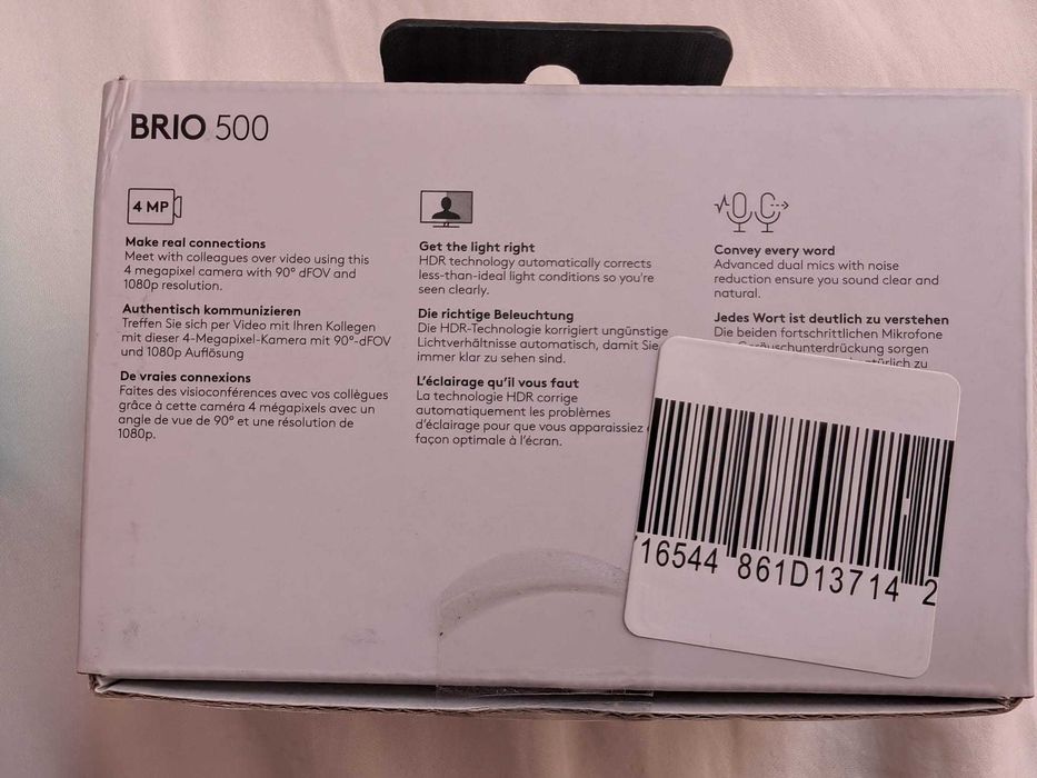 ебкамера Logitech Brio 500, Full HD 1080p