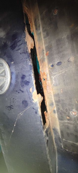 Задна врата на VW B6 изгнила