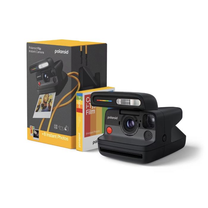 Polaroid Flip+ 8 пленок!  камера моментальной печати с картриджами