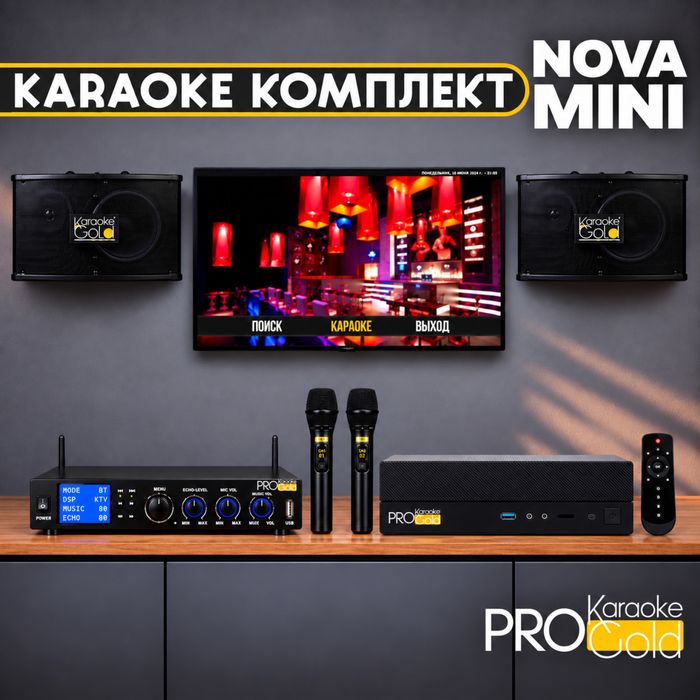 Караоке-комплект GOLD NOVA MINI