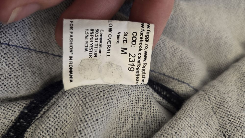 Salopetă damă Foggi Rebelle Yellow – mărimea M