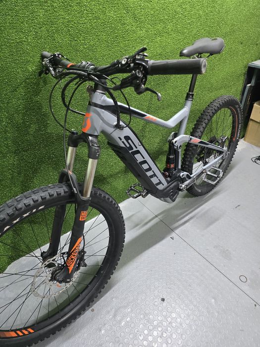 електрически планински велосипед Scot Genius eRIDE full-suspension e-MTB