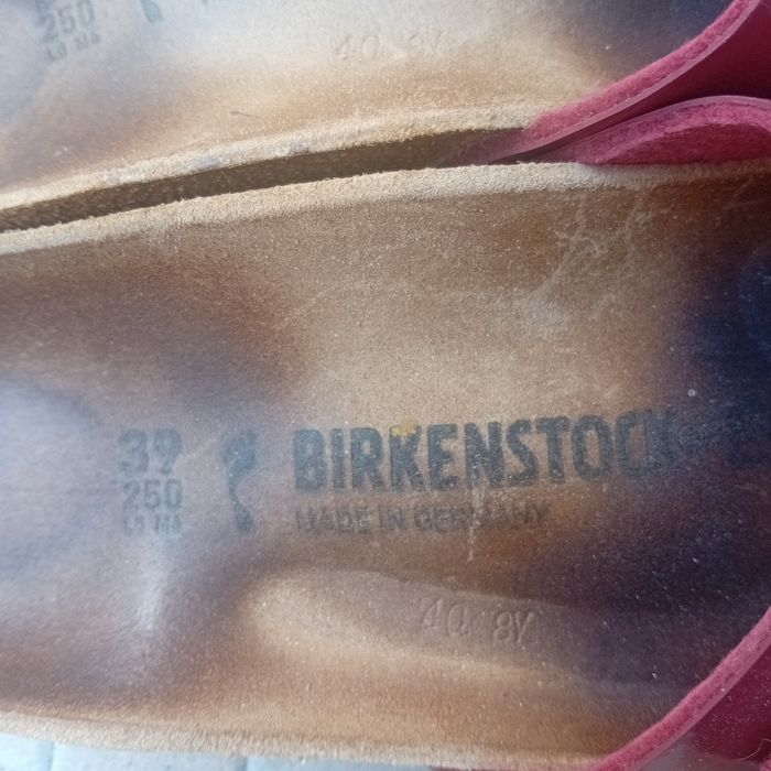 Birkenstock Madrid 39 burgundy lacuit