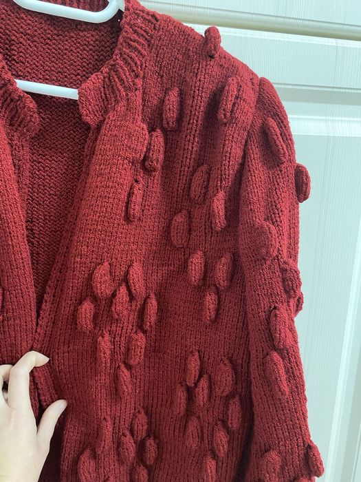 cardigan tricotat manual