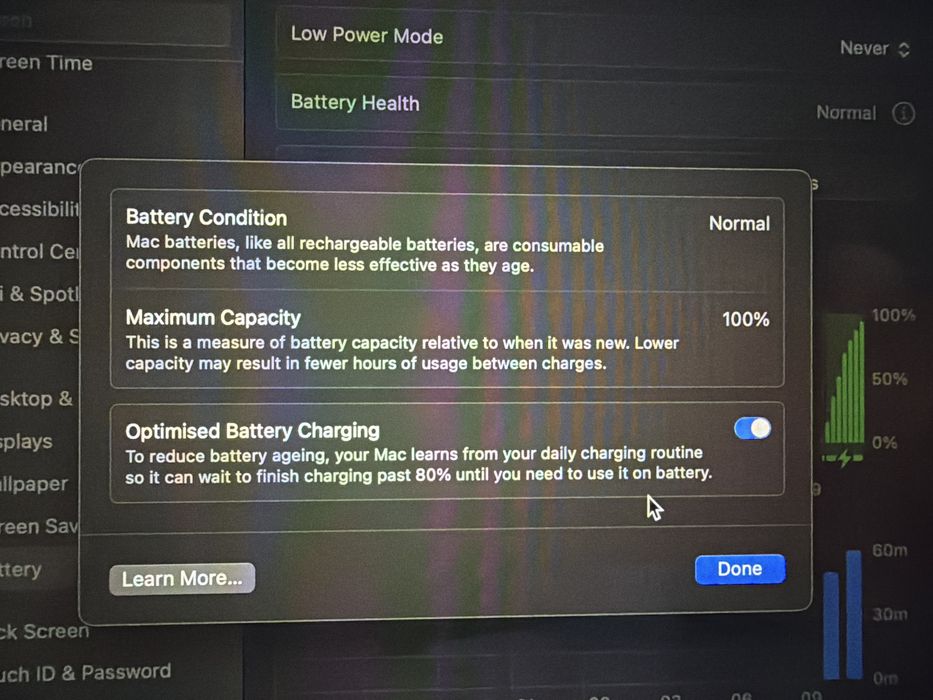 Macbook Air M1 Rose Gold/Като Нов/100% батерия/обслужен/ 8GB RAM 256GB