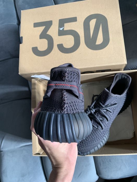 Yeezy 350v2 black reflective