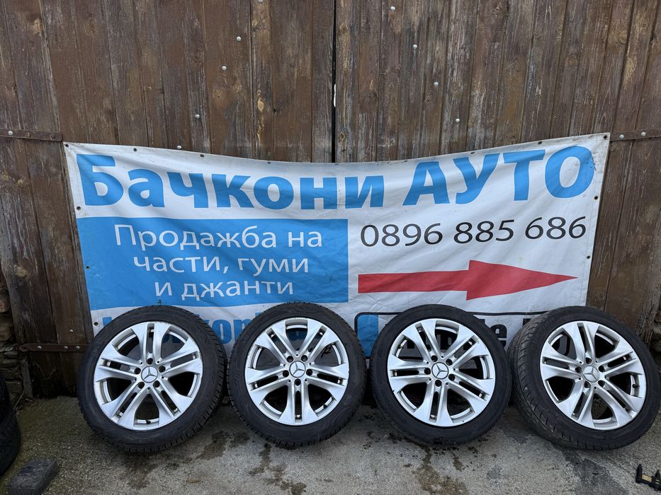 17 5х112 джанти с гуми