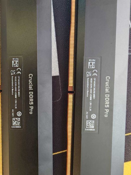 Рам памет Crucial Pro Overclocking 2x16GB 32GB 6000Mhz DDR5