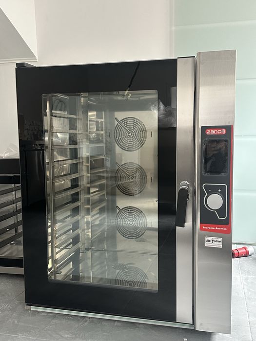 Cuptor gastronomie 10 tavi Zanolli Anemos Touch cu suport, NOU