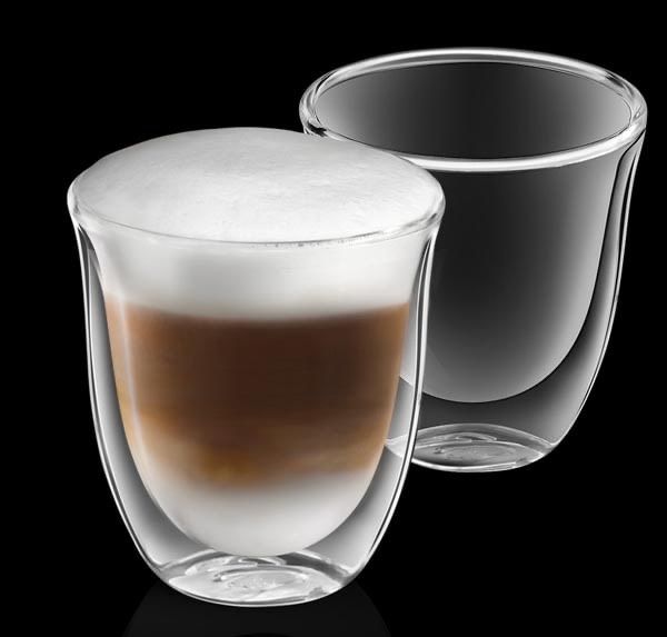 Стакан Delonghi для капучинo с двойными стенками 6 шт