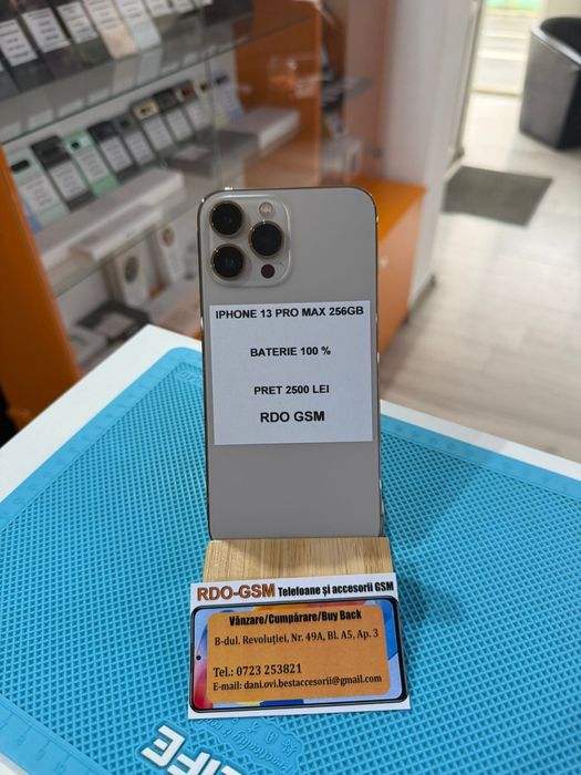 iphone 13 pro max gold second hand si noi de vanzare • Anunturi
