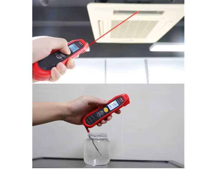 Termometru 2 in 1 infrarosu + sonda de temperatura  Uni-t UT320T