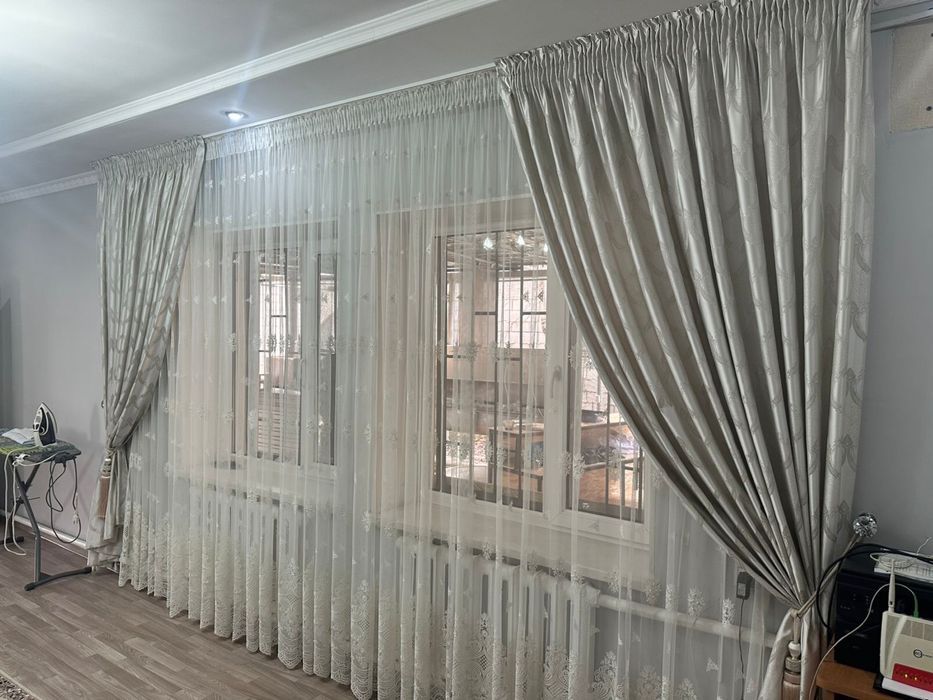 Шторы б/у в отличном состояние