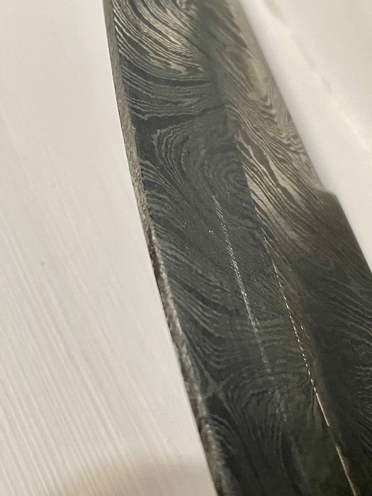 Нож от много слоеве метал Дамаск / Мокуме Гане