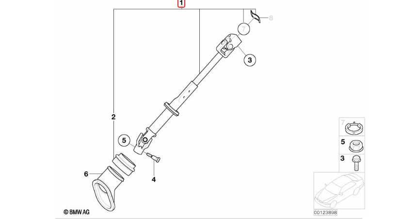 Кръстачка за кормилна колона Mini Cooper R50/R53 OEM 6763727