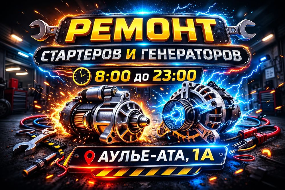 Ремонт стартеров и генераторов