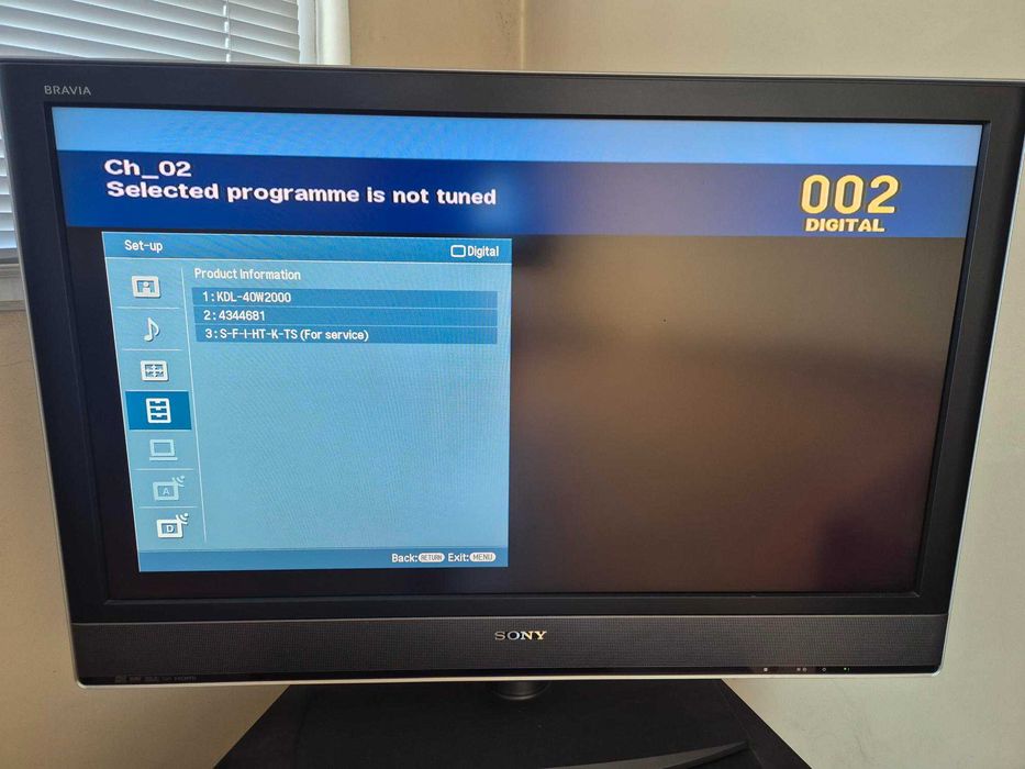 Телевизор Sony Bravia KDL-40W2000
