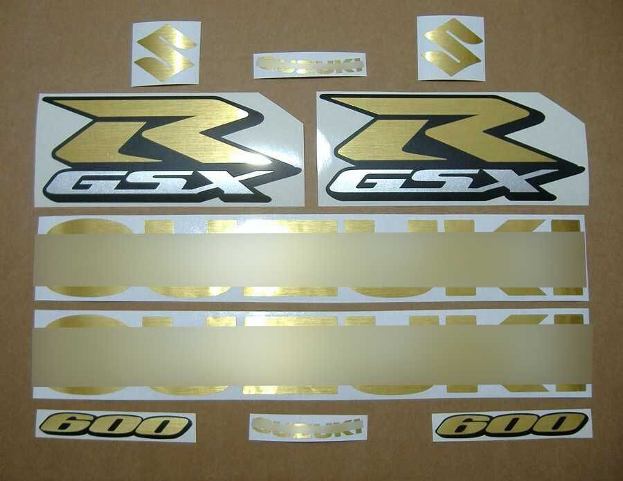 Стикери Сузуки 600 различни цветове GSXR Suzuki лепенки гсхр емблеми