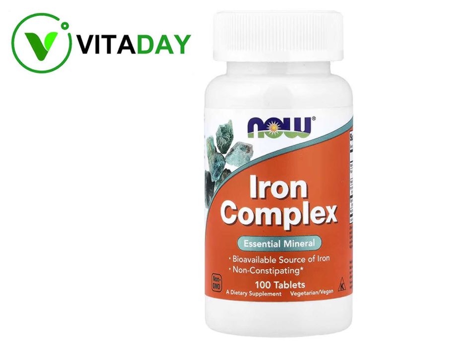 NOW Foods Iron Complex Комплекс железа temir: 119 000 so’m