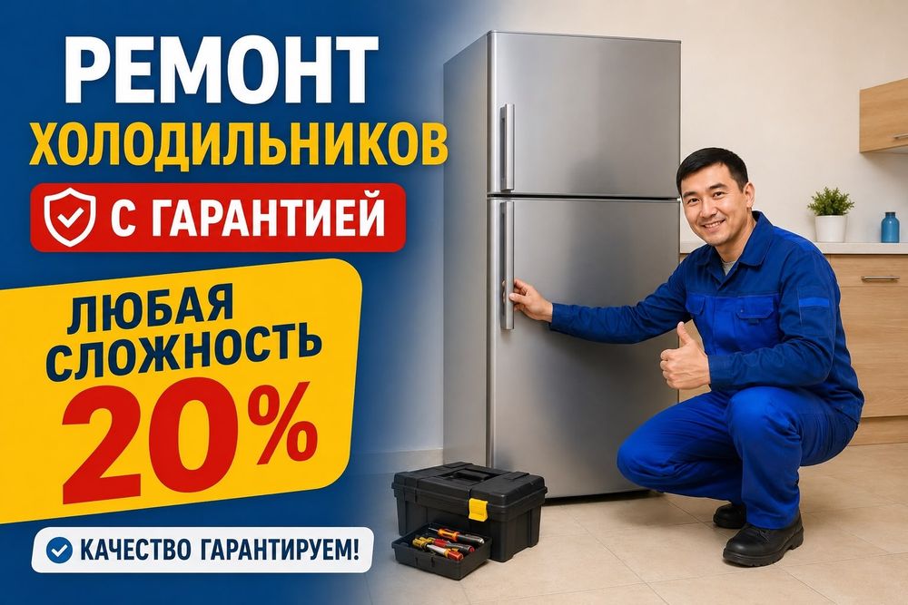 Ремонт холодильников морозильников с гарантией