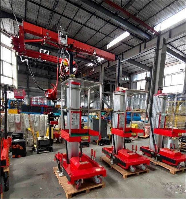 вертикальная подъёмная платформа с выдвижными опорами Лифт, подъёмник