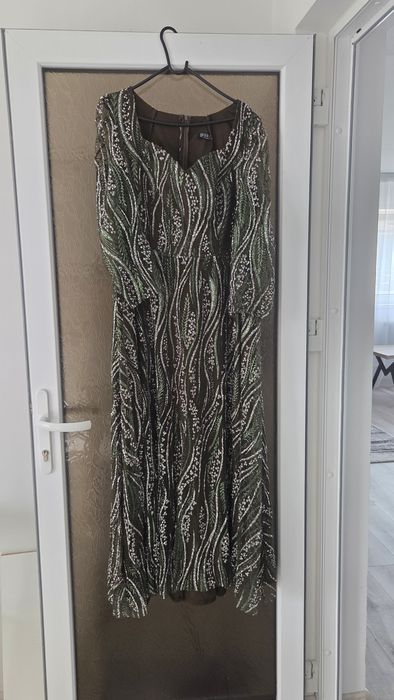 Rochie verde de seara