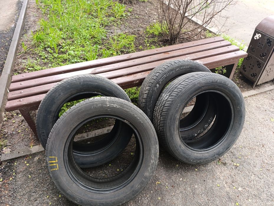 Автошины всесезонные, б/у, дешево