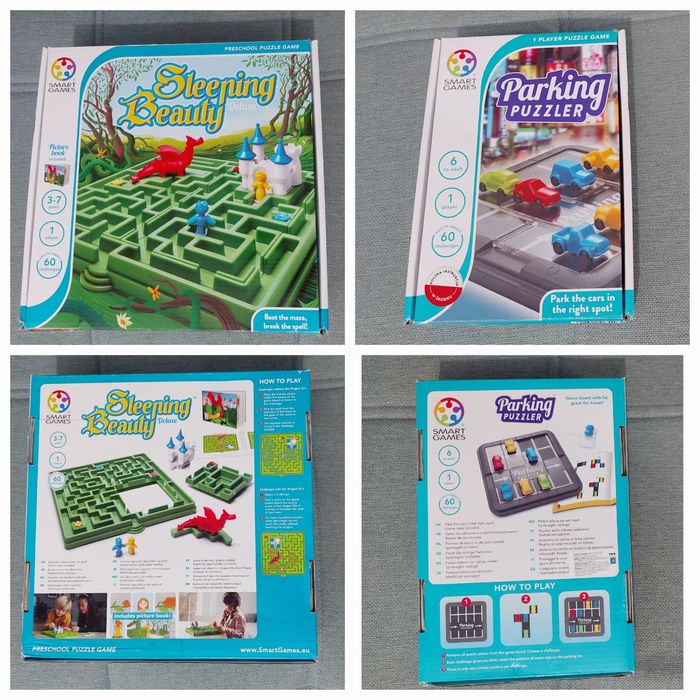 Jocuri Smart games - Sleeping Beauty și Parking Puzzler