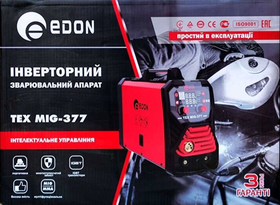 Aparat sudura invertor Edon TEX MIG-377