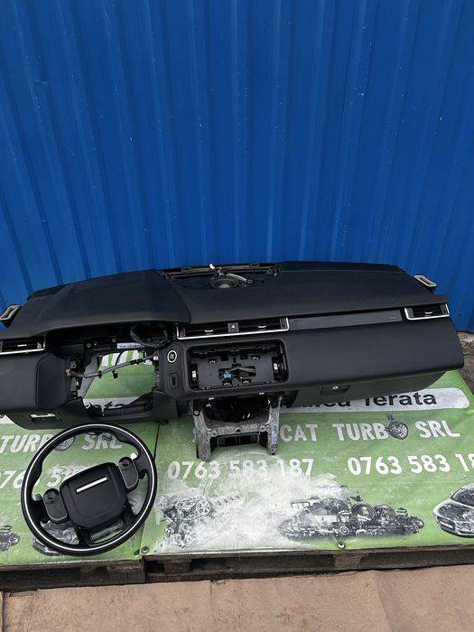 Planșă de bord , airbag volan și airbag pasager Range Rover Velar