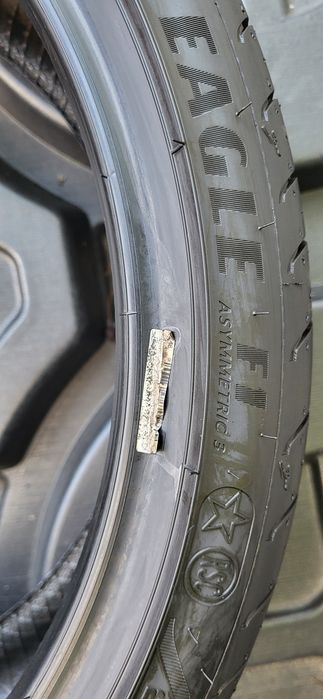 2 anvelope 205 40 18 Goodyear Runflat Bmw 2022 6,5mm