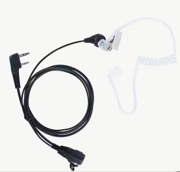 Слушалка с акустична тръбичка за радиостанция