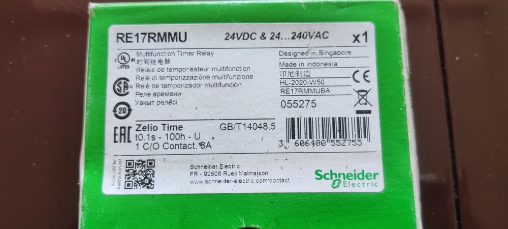 Releu temporizare Schneider Zelio