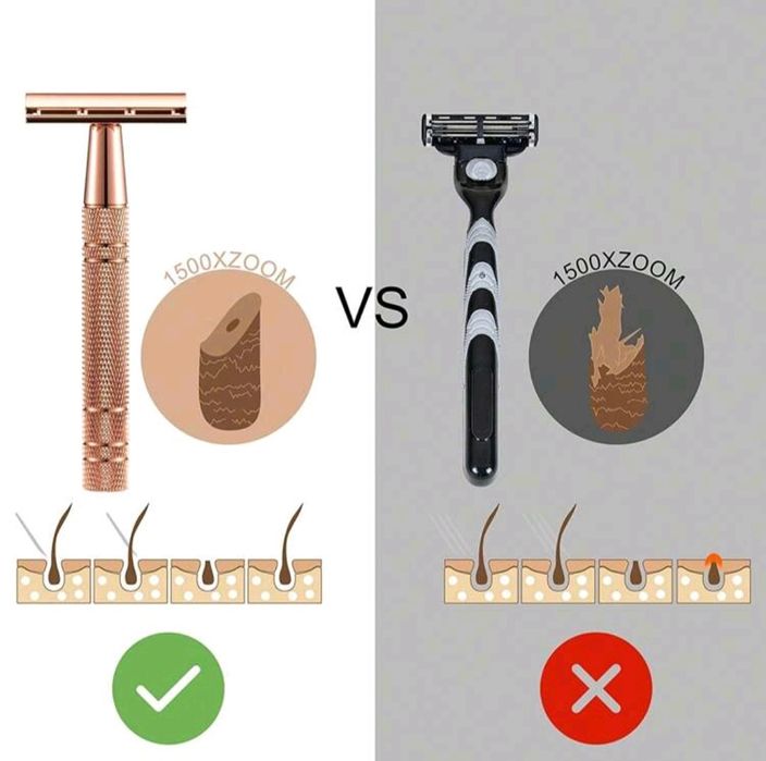 Метална самобръсначка дълъг живот