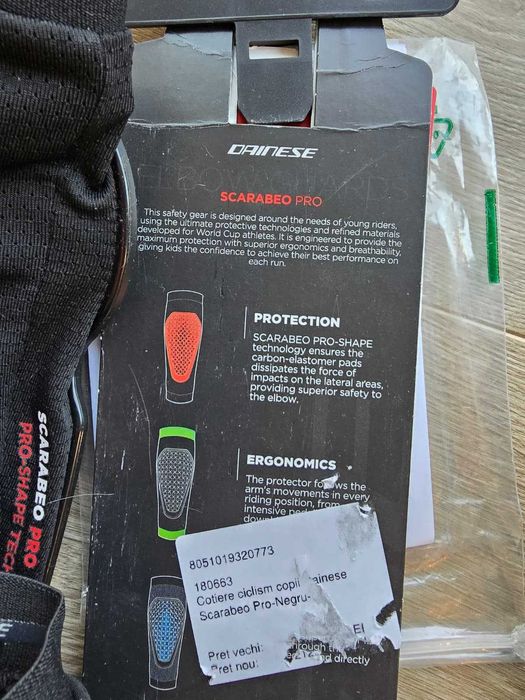 Cotiere si genunchiere Dainese Pro Armor Guard