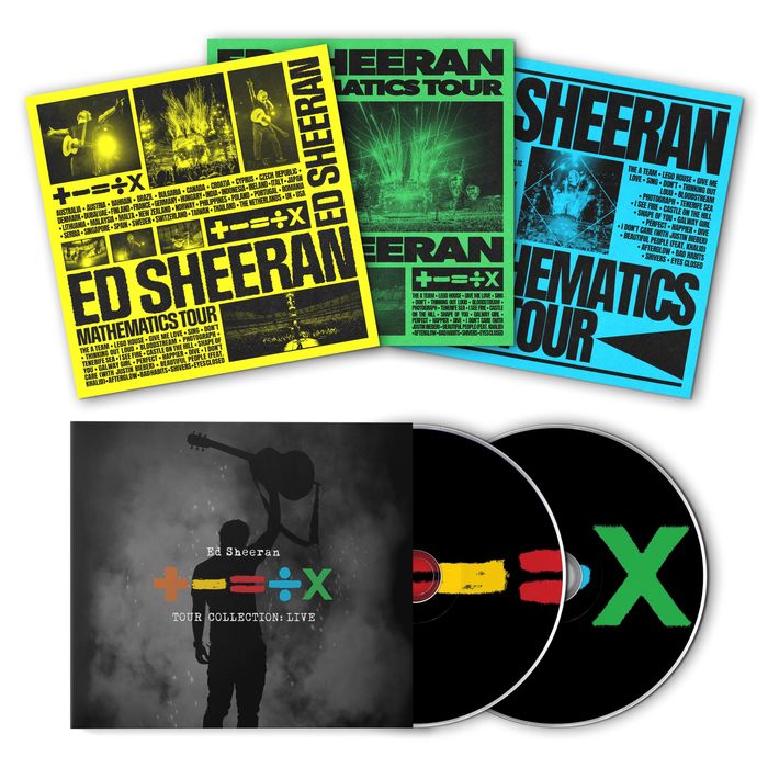 Ed Sheeran Tour Collections live cd албум ексклузивно издание