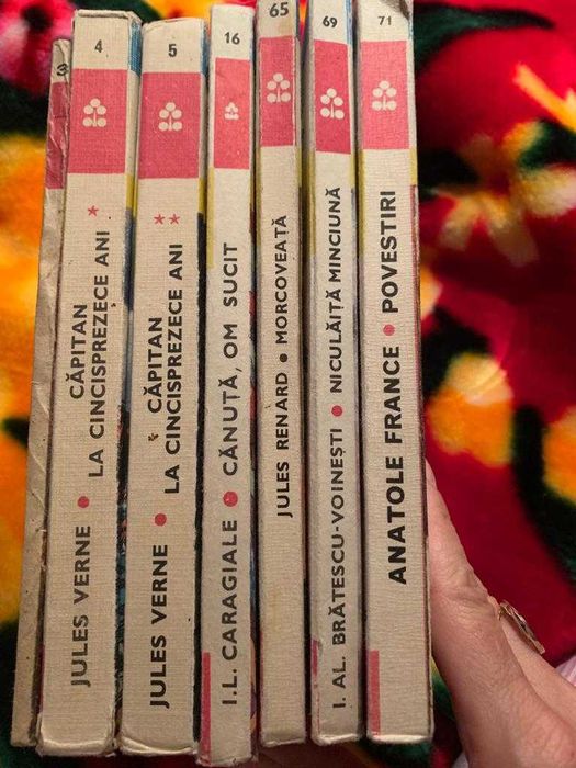 Carte basm poveste Biblioteca pentru toti scoala Creanga Eminesc Verne